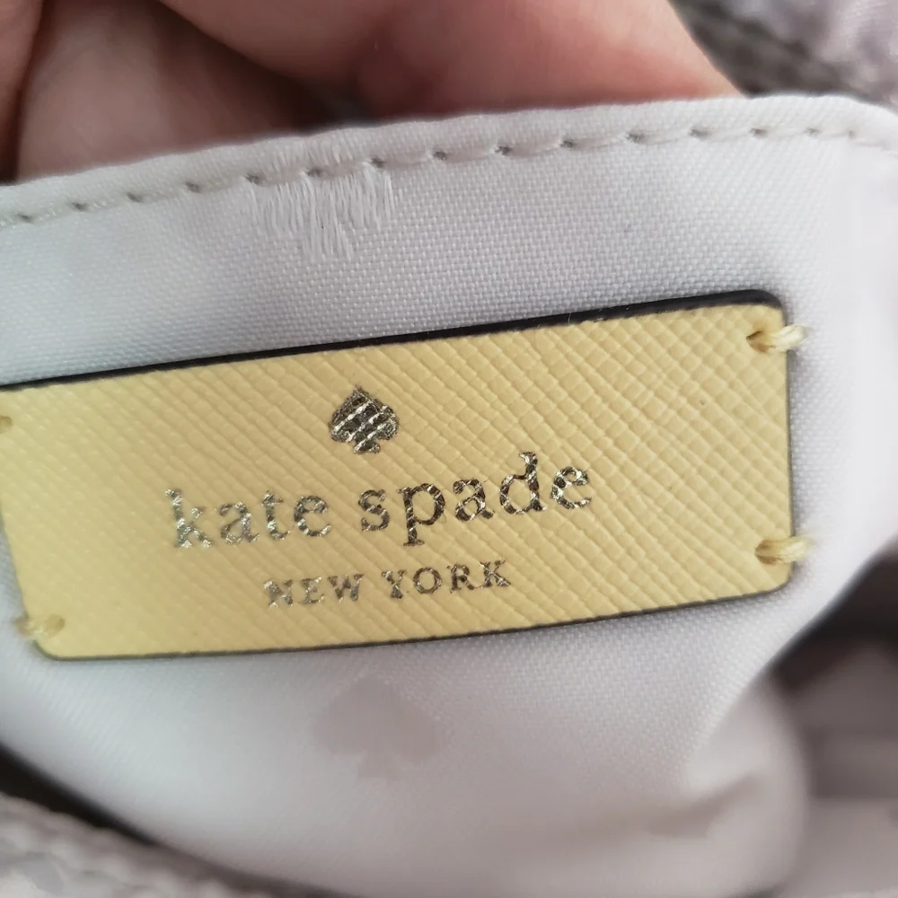Kate Spade Yellow Safiano Leather- Rory Feminine Coastal Organizer